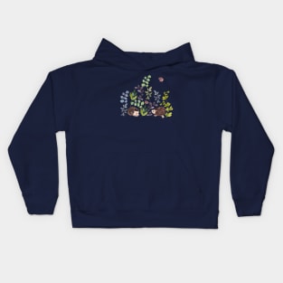 Little hedgehogs Kids Hoodie